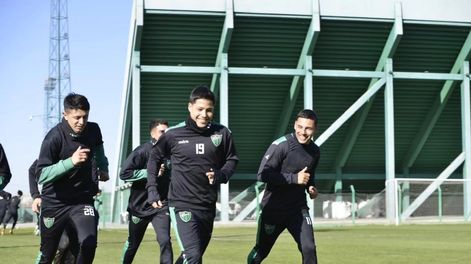Recuperación. San Martín ya empezó a mirar a Rafaela en la próxima fecha de la Primera Nacional.