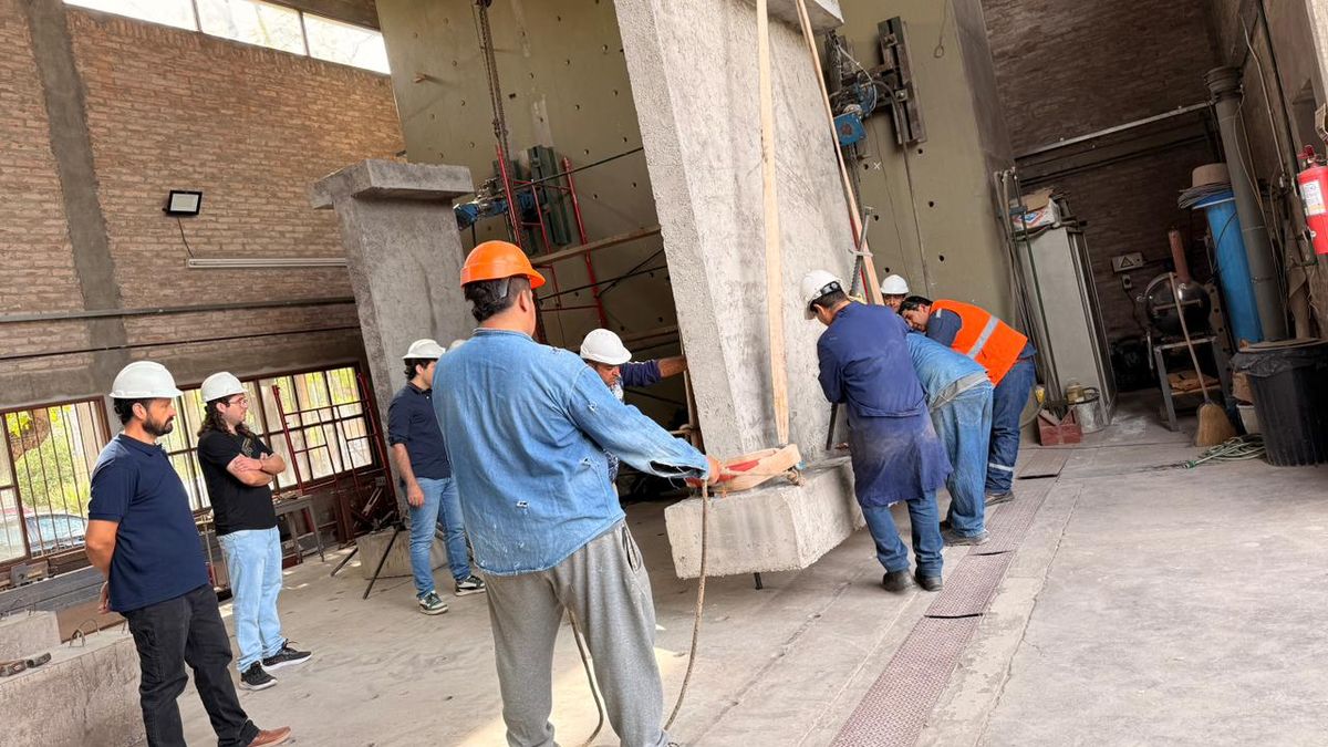 En San Juan ponen a prueba la construcción del futuro: sismorresistente ...