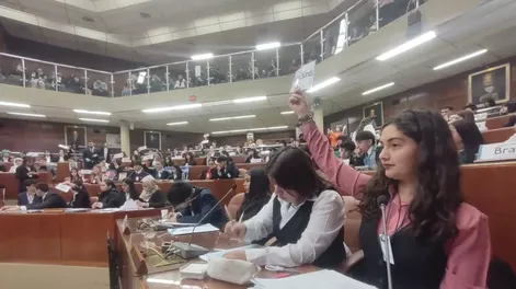 Diario de Cuyo | El Modelo de la ONU contó con la participación de colegios secundarios de gestión pública y privada.