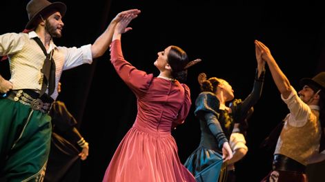 El Día del bailarín folclórico se celebra el 13 de septiembre, en homenaje a El Chúcaro (foto gentileza Ballet Folclórico Nacional)