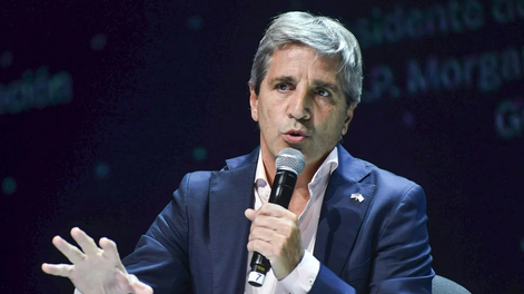 El ministro de Economía, Luis Caputo.&nbsp;