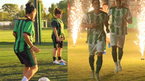 El Atlético San Martín exhibió sus mejoras edilicias a días de que Desamparados presentara su sistema de iluminación con bombos y platillos.