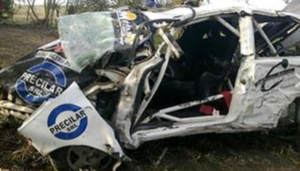 Rally trágico: murió un piloto