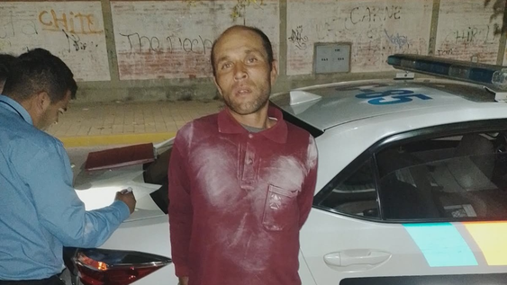Detenido.