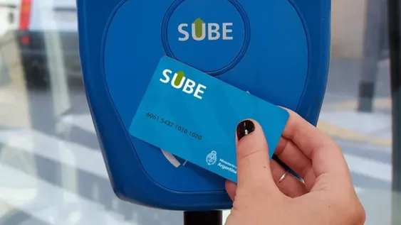 Tarjeta SUBE.