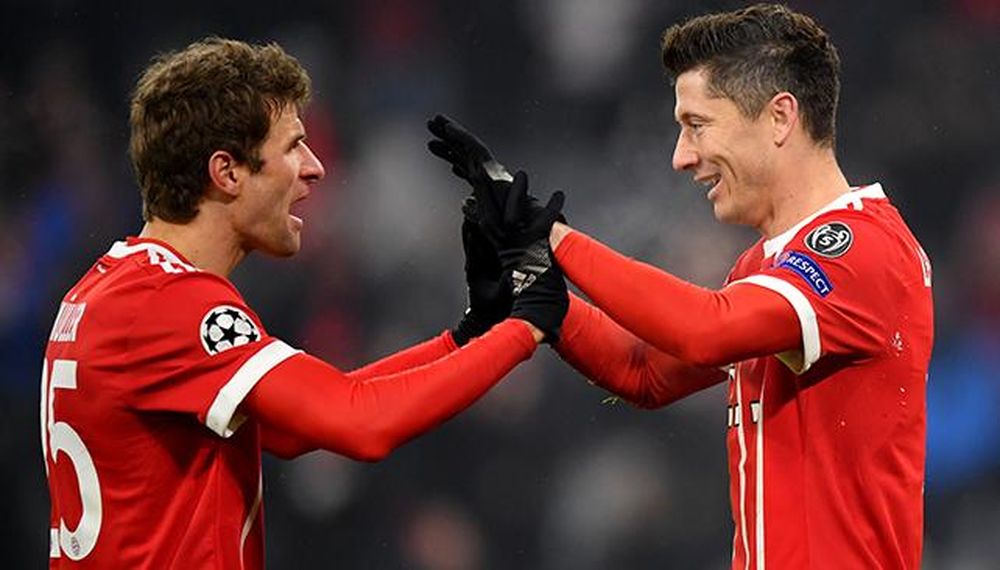 Bayern Munich goleó y tiene un pie y medio en cuartos