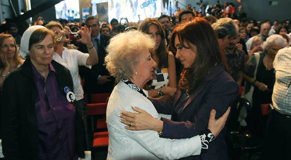 La promesa de Cristina por los niños apropiados