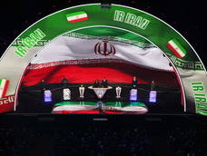 El momento del sorteo de la FIFA. El momento del sorteo de la FIFA.