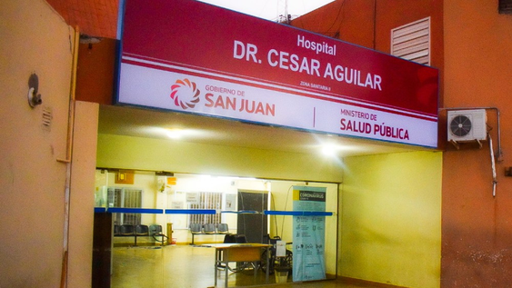 Hospital César Aguilar de Caucete.