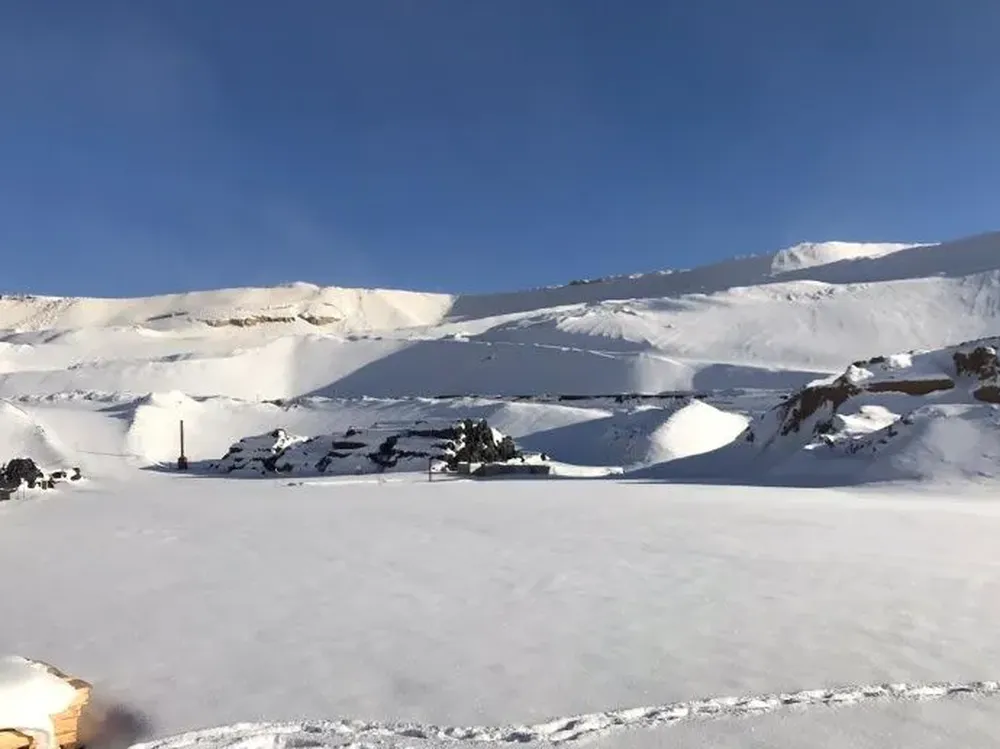 Nevadas en la Cordillera. Imagen ilustrativa.