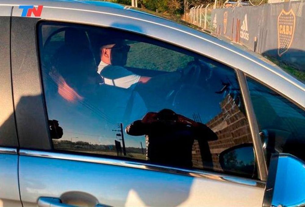 Tras el escándalo policial, Toto Salvio se presentó a entrenar en Boca