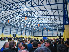 El municipio de Zonda inauguró el Polideportivo Municipal Américo Feliciano Villalobos para que usen los vecinos. El municipio de Zonda inauguró el Polideportivo Municipal Américo Feliciano Villalobos para que usen los vecinos.