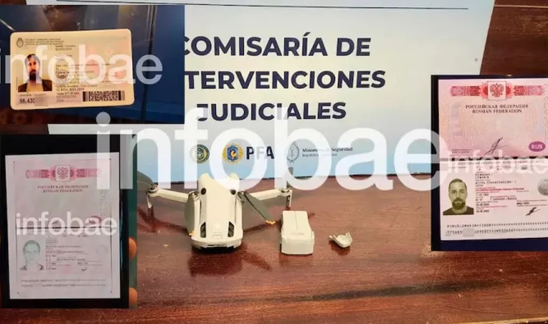 Ciudadanos rusos denunciaron un dron perdido y lo hallaron en el Congreso: podía filmar y grabar voces