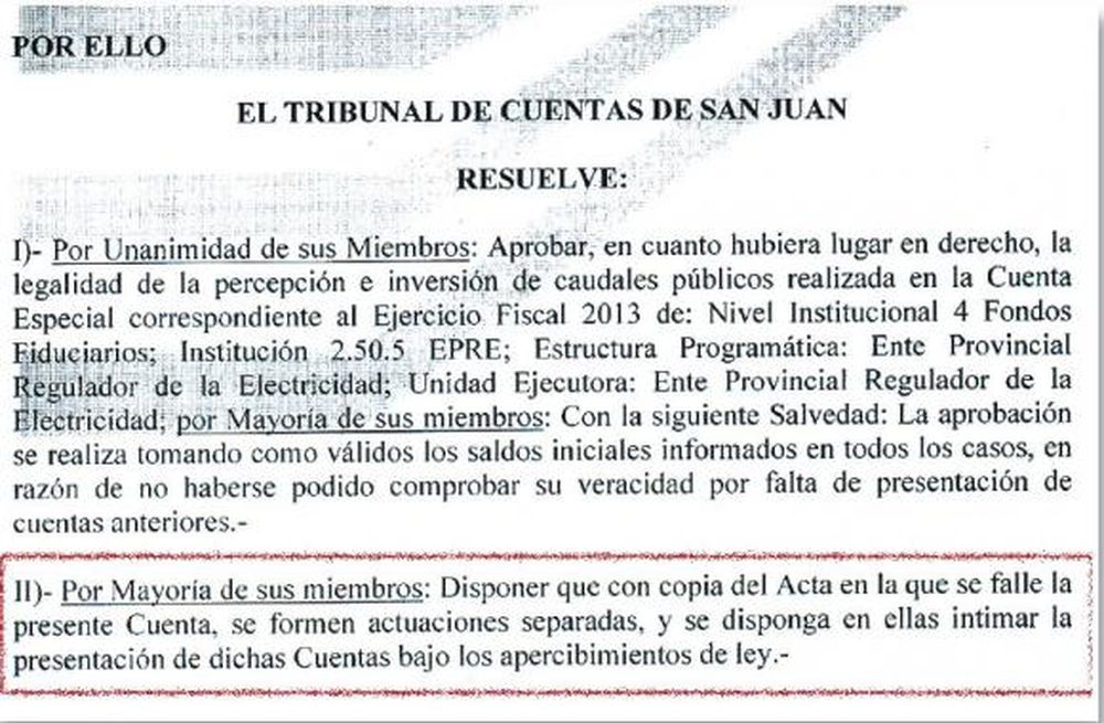 Conti desmintió a Rivera Prudencio por las cuentas