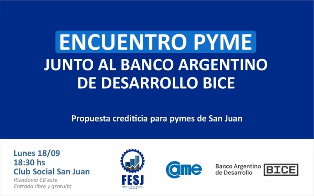 Propuesta crediticia para pymes de San Juan