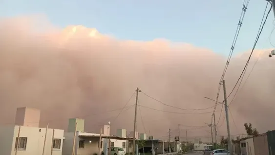 El fuerte viento de hace unas semanas atrás.