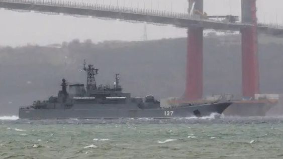 En plena tensión por Ucrania, Rusia hace demostración de fuerza naval