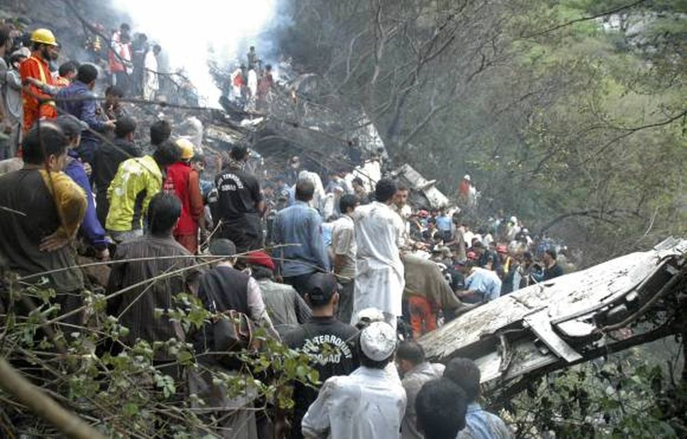 Tragedia aérea en Pakistán