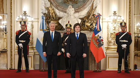 Javier Milei recibió a Antonio Kast con intención de reforzar la sintonía e intensificar la coordinación del Gabinete