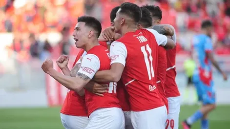 Independiente goleó a Arsenal