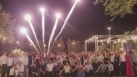 Cena de fin de año en la Unión Industrial