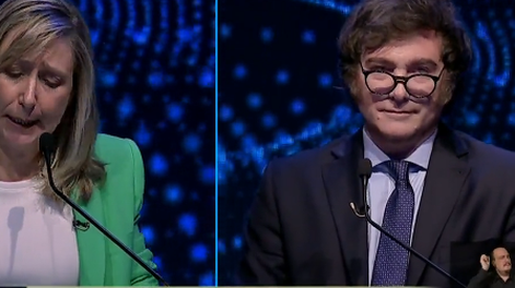 “No es un león, es un gatito mimoso”: la chicana de Myriam Bregman a Javier Milei