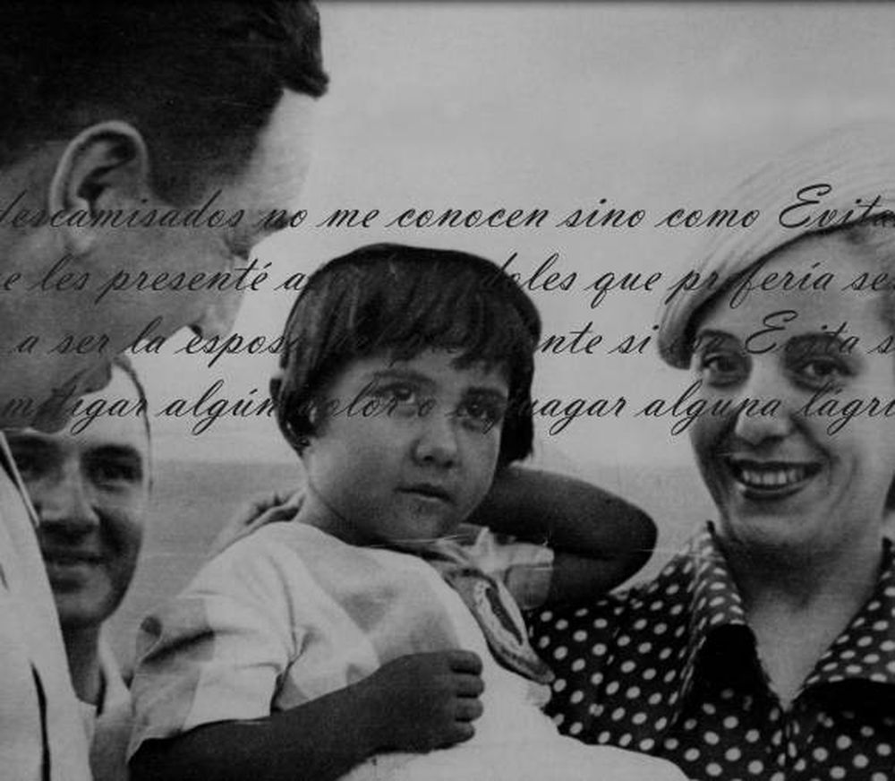 Recordarán a Evita con una muestra fotográfica