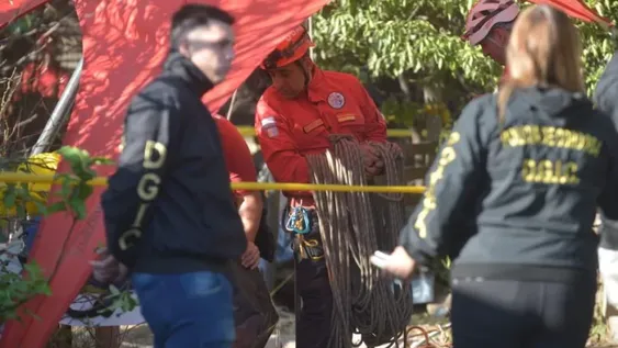 Hallaron el cuerpo de una de las dos hermanas desaparecidas, en un aljibe de 52 metros