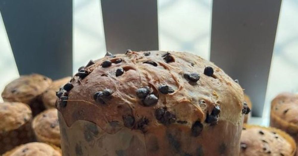 Pan dulce chispas de chocolate