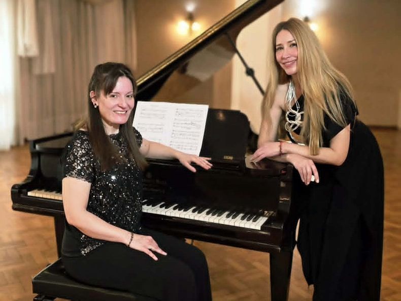 En concierto, Flavia Carrascosa y Belén Ramet, al rescate de compositoras argentinas.&nbsp;
