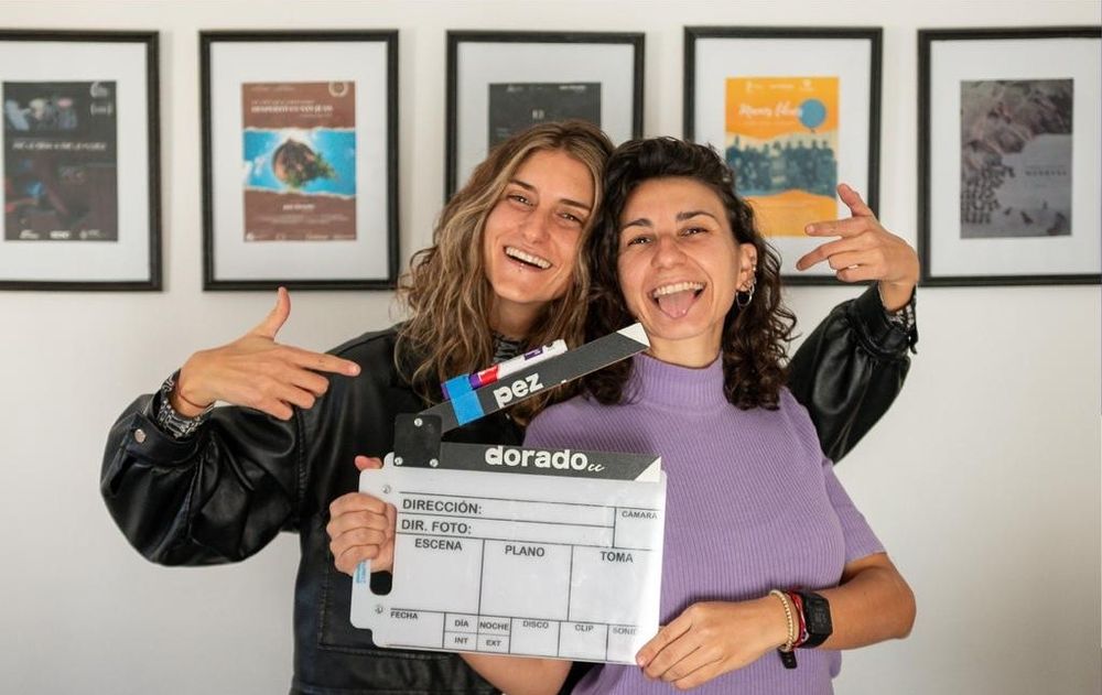 Pez Dorado: la directora y guionista Ana Clara Bustelo y la productora Tatiana Oruste