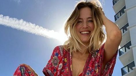 Escracharon a Luisana Lopilato dormida (y con la boca abierta) y la foto se volvio viral