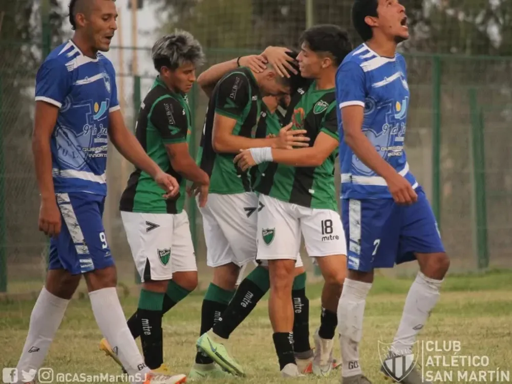 San Martín y Juventud Unida ganaron y se prendieron arriba