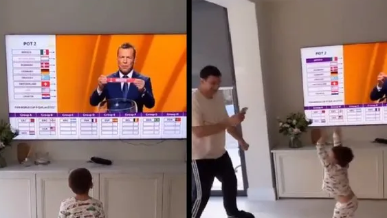 La reacción de Dibu Martínez cuando salió México en el grupo de Argentina