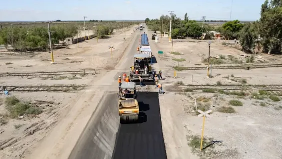 Hoy inauguran la repavimentación de la Ruta Nacional 153, en Sarmiento.