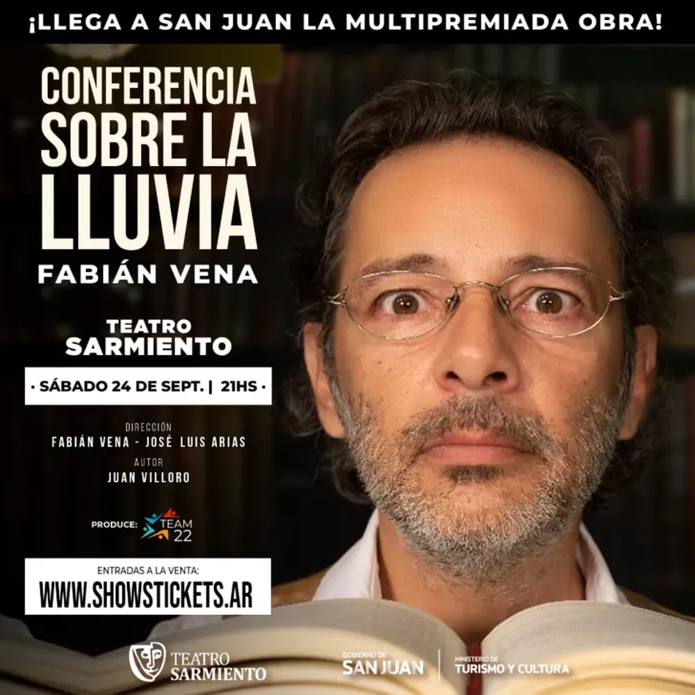 Disfrutá del mejor teatro y vení a ver a Fabián Vena con una imperdible promo