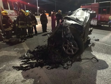 Murió Bruno Leonel Marchig: volcó en un Audi a alta velocidad