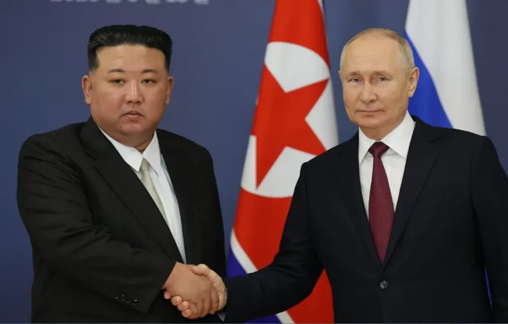 Kim Jong-un prometió a Putin ayuda “contra el imperialismo” y auguró una “gran victoria” en Ucrania