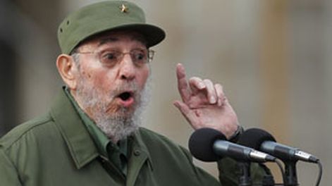 Fidel Castro por segunda vez en un acto desde su reaparición