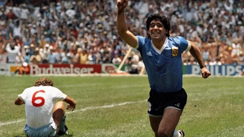 Hace 34 años, Maradona humillaba a Inglaterra