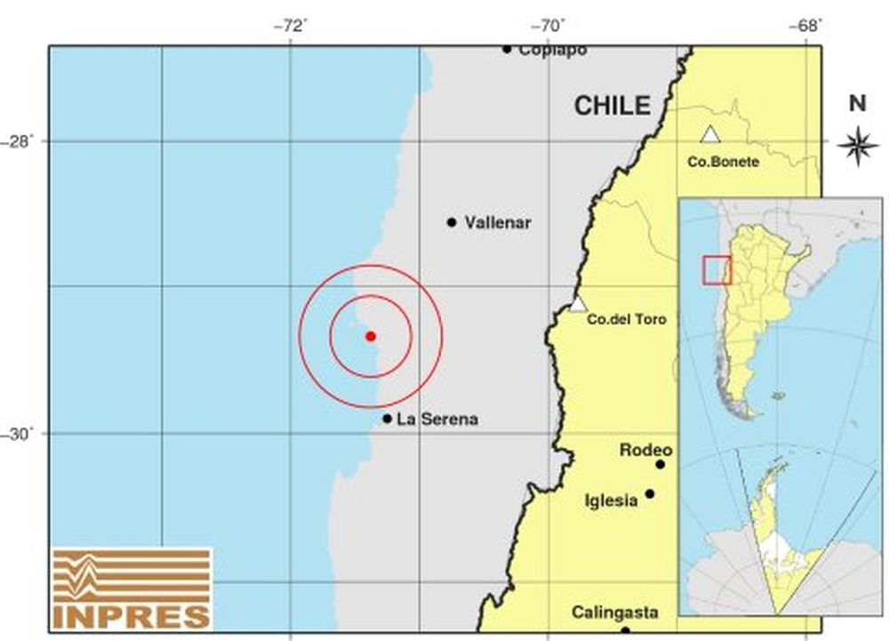 Los datos del INPRES de cómo se sintió el sismo en San Juan