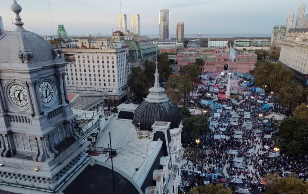 Piqueteros reclaman un paro