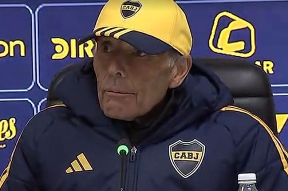EL EXPERIMENTADO técnico xeneize no gambeteó ninguna pregunta en la conferencia de prensa realizada ayer. Se refirió al momento que están atravesando y reconoció los méritos de Racing, su próximo rival.