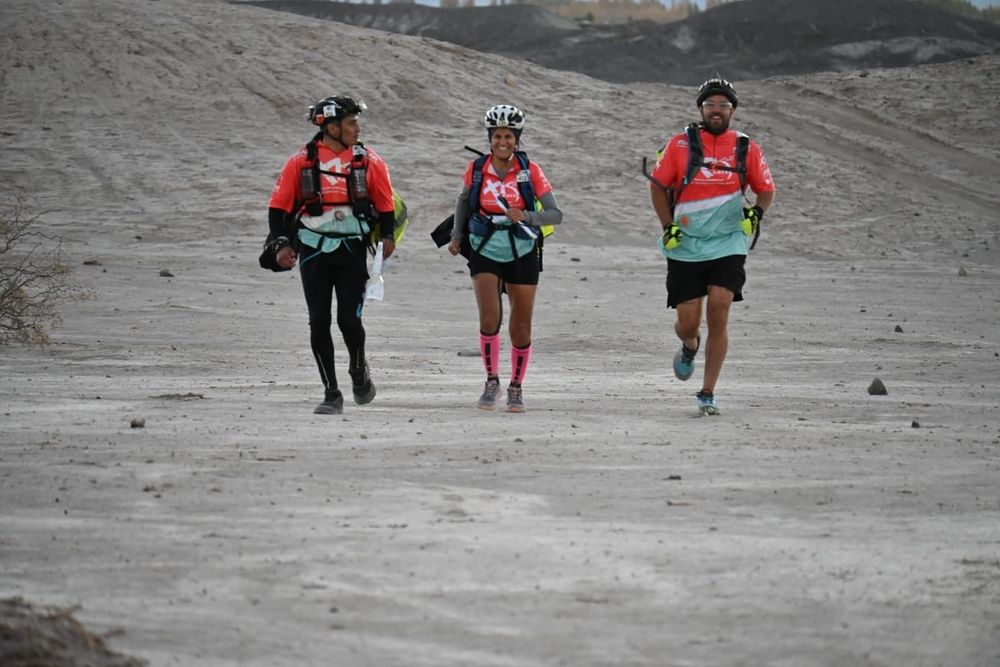 Exigencia. Iglesia convocó una vez más al deporte aventura con la Ansilta XK Race.