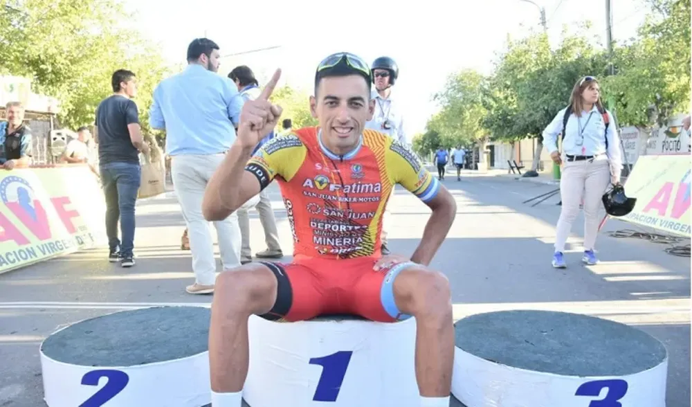 Dotti, el más veloz pero Gerardo Tivani se quedó con la Vuelta a Valle Fértil