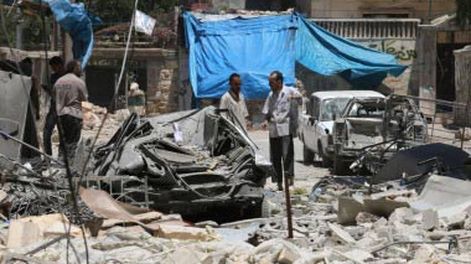 Al menos 30 muertos en bombardeos rusos contra Siria