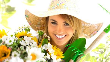 La jardinería y la mujer