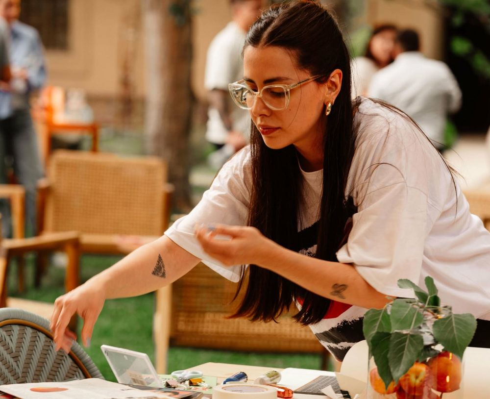 Rossío Romero, la autora del afiche de la 3° Feria Flamenca - Raíces