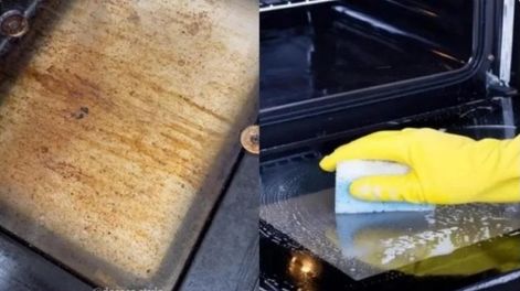Mostró el truco definitivo para eliminar la grasa del horno y es furor en TikTok