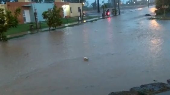 La Bebida, Pocito y Rawson, los más afectados por la tormenta y con posibles evacuaciones